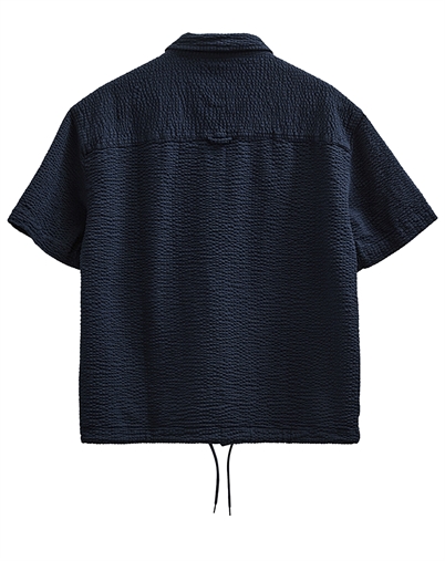 Anerkjendt - AKOtto Seersucker Overshirt - Sky Copenhagen